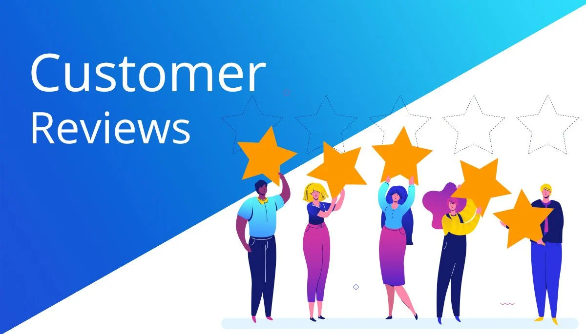 image of customer reviews